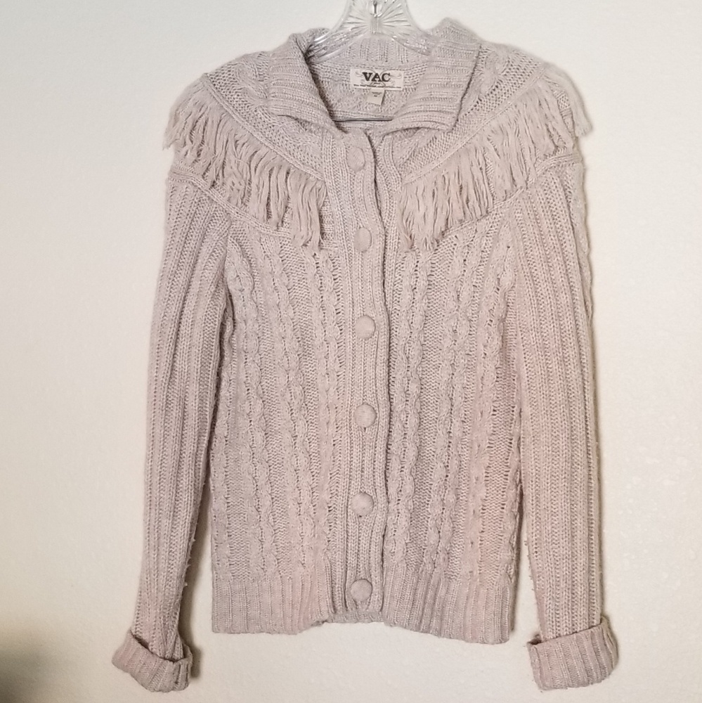 BEAUTY! Nine West Button Down Wool Sweater